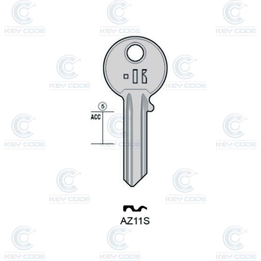 LLAVE KEYLINE AZBE AZ11S (AZ-10)