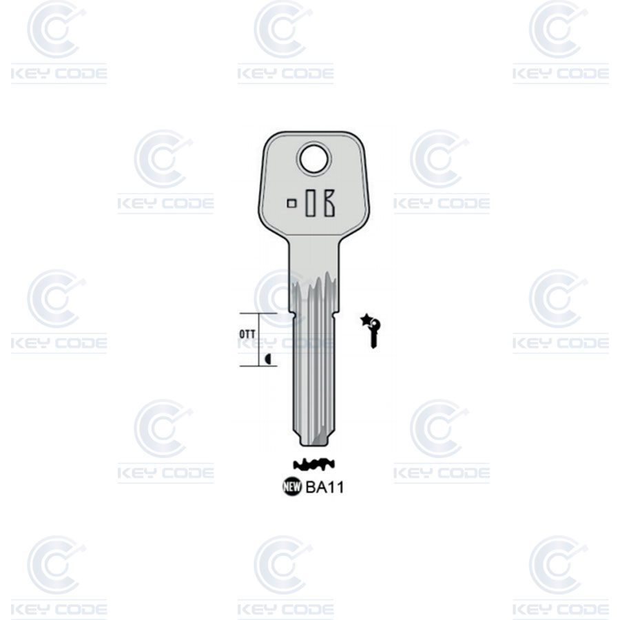 LLAVE KEYLINE BASI BA11 (BAI26)