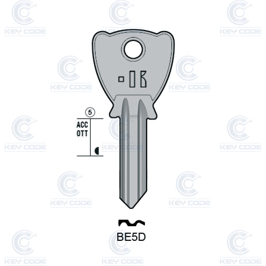 LLAVE KEYLINE BETA BE5D (BE202, BE-5D)