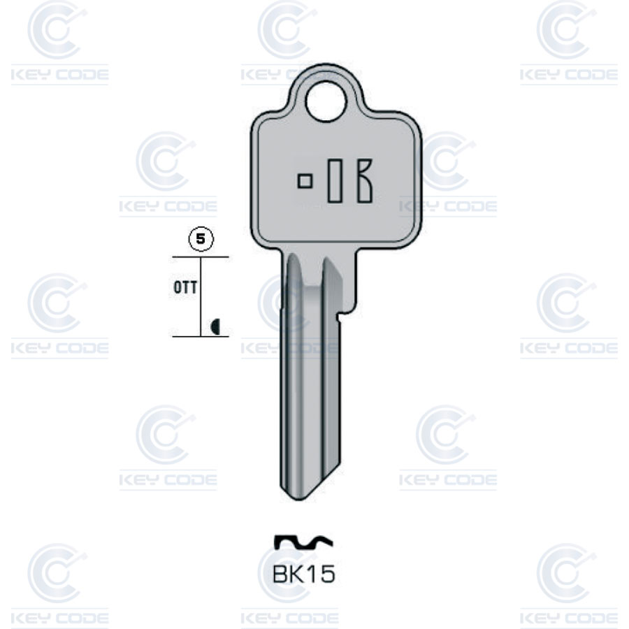 LLAVE KEYLINE BKS BK15 (BK-7D)