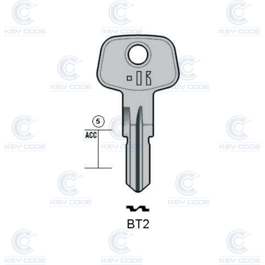 LLAVE KEYLINE BT2 (BL-2)
