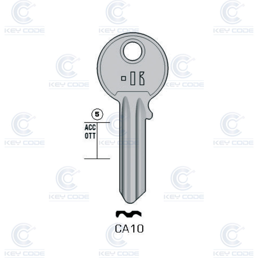 LLAVE KEYLINE CISE CA10 (CS24, LO-3D)