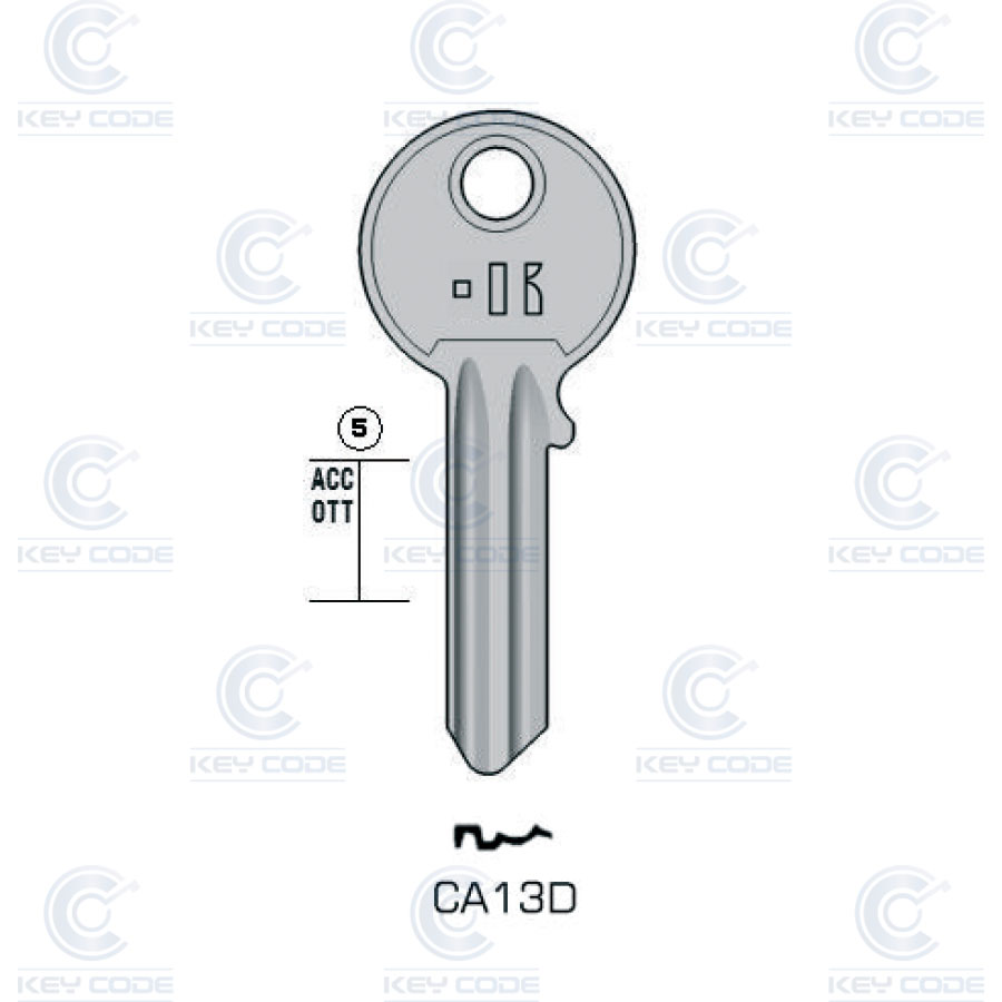 [KL-CA13D] CLE KEYLINE CISA CA13D (CS13, CI-2) 
