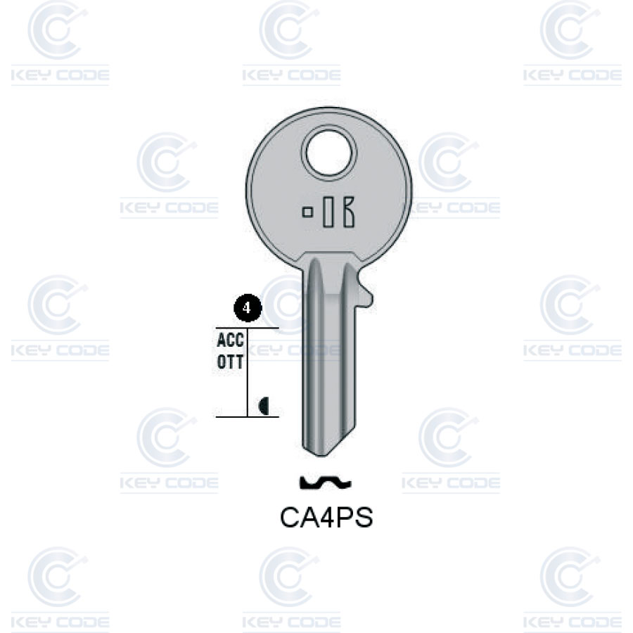 LLAVE KEYLINE CISA CA4PS (CS6R, ABU-42IP) 
