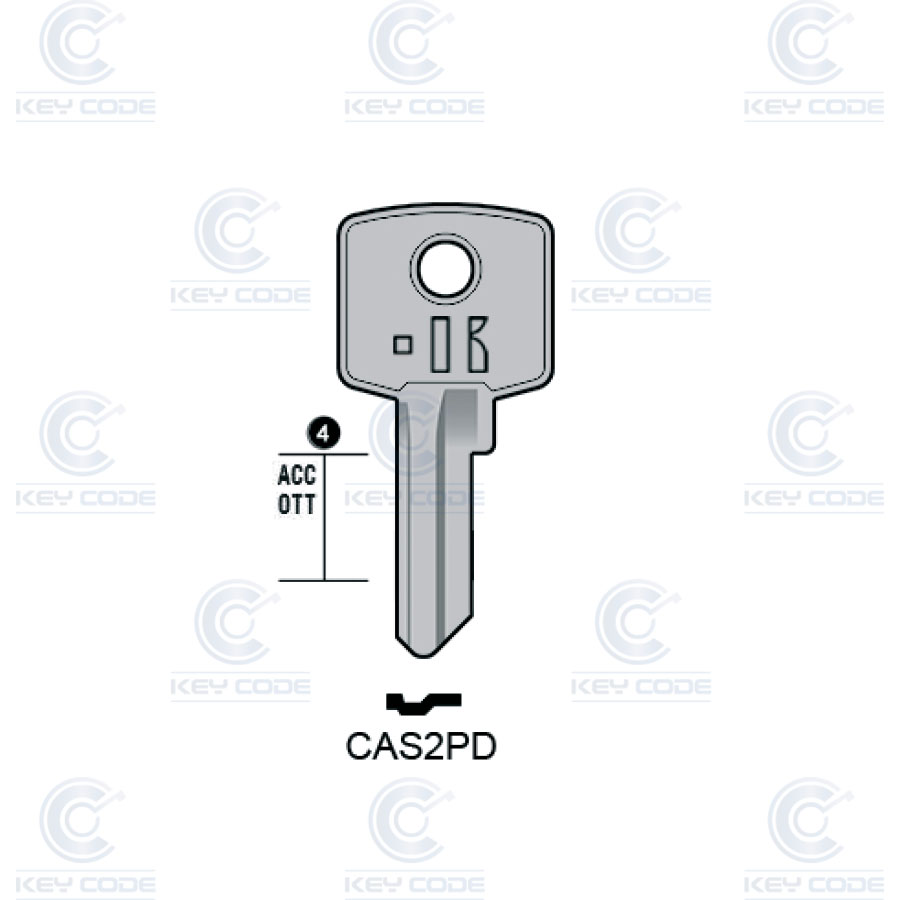 LLAVE KEYLINE CAS2PD (CIS2, CIS-3)