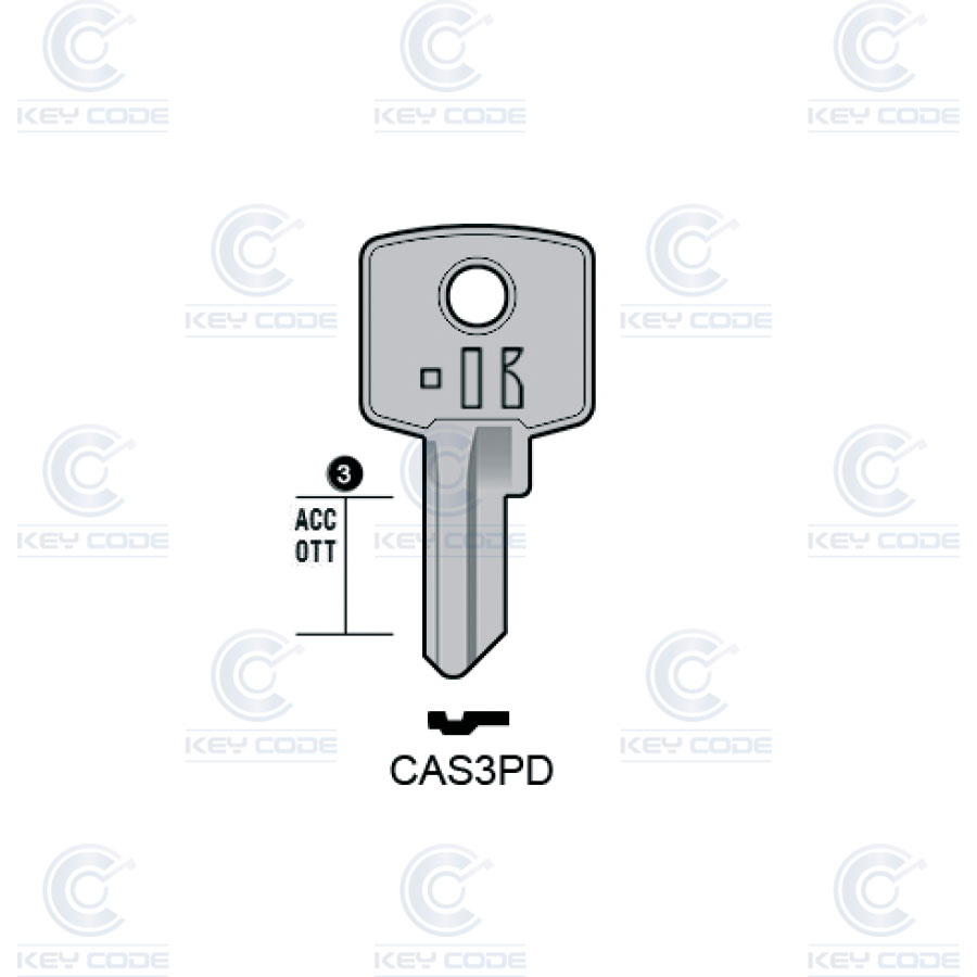 LLAVE KEYLINE CAS3PD (CIS3, CIS-4)