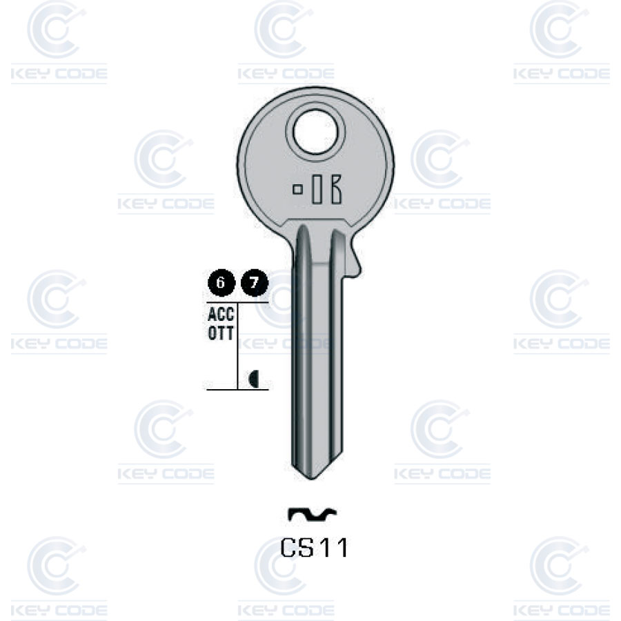 LLAVE KEYLINE CS11 (CE6, CE-3D)