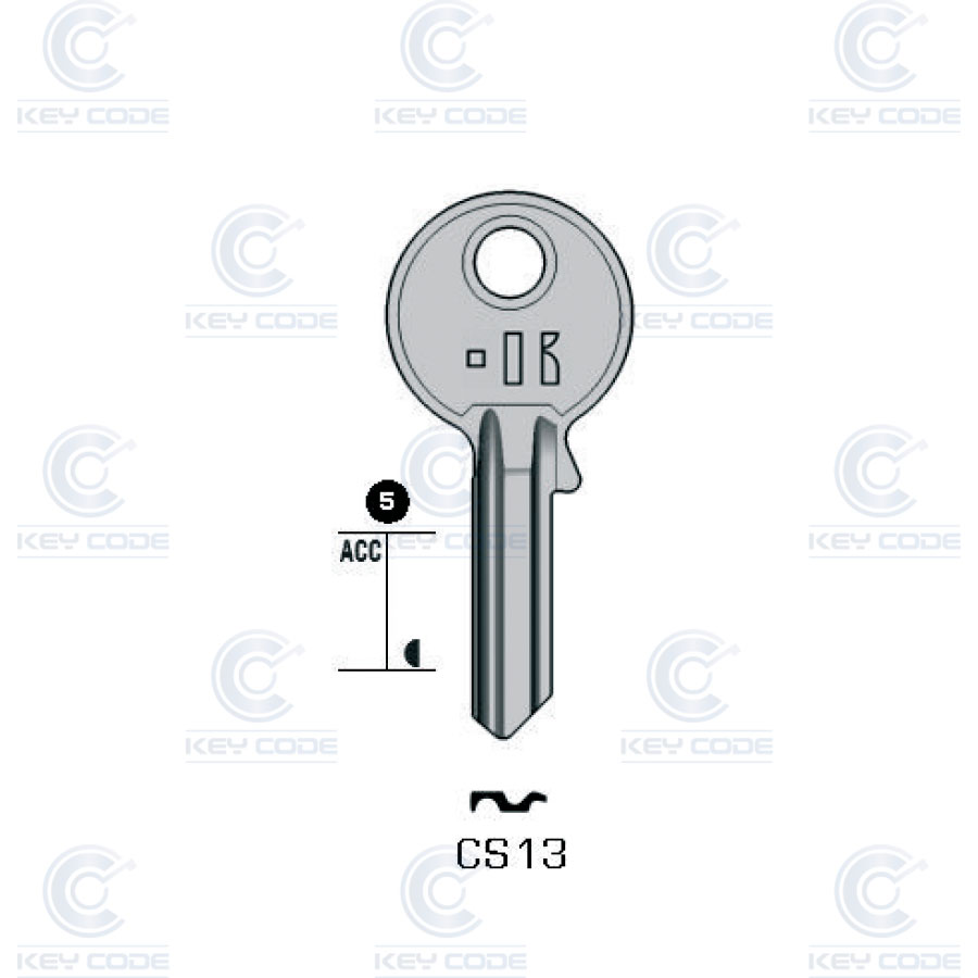 LLAVE KEYLINE CES CS13 (CE7, CE-1D)