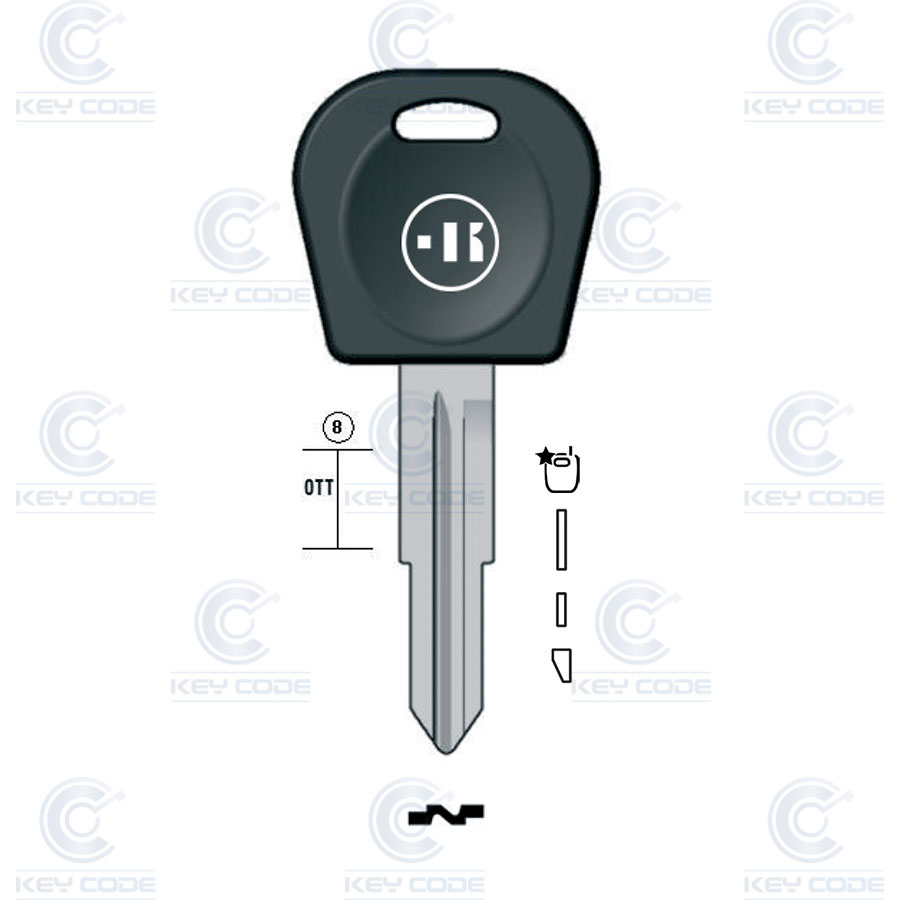 POD KEY DAEWOO, CHEVROLET DAE47 (DWO5, DAE-4P1)