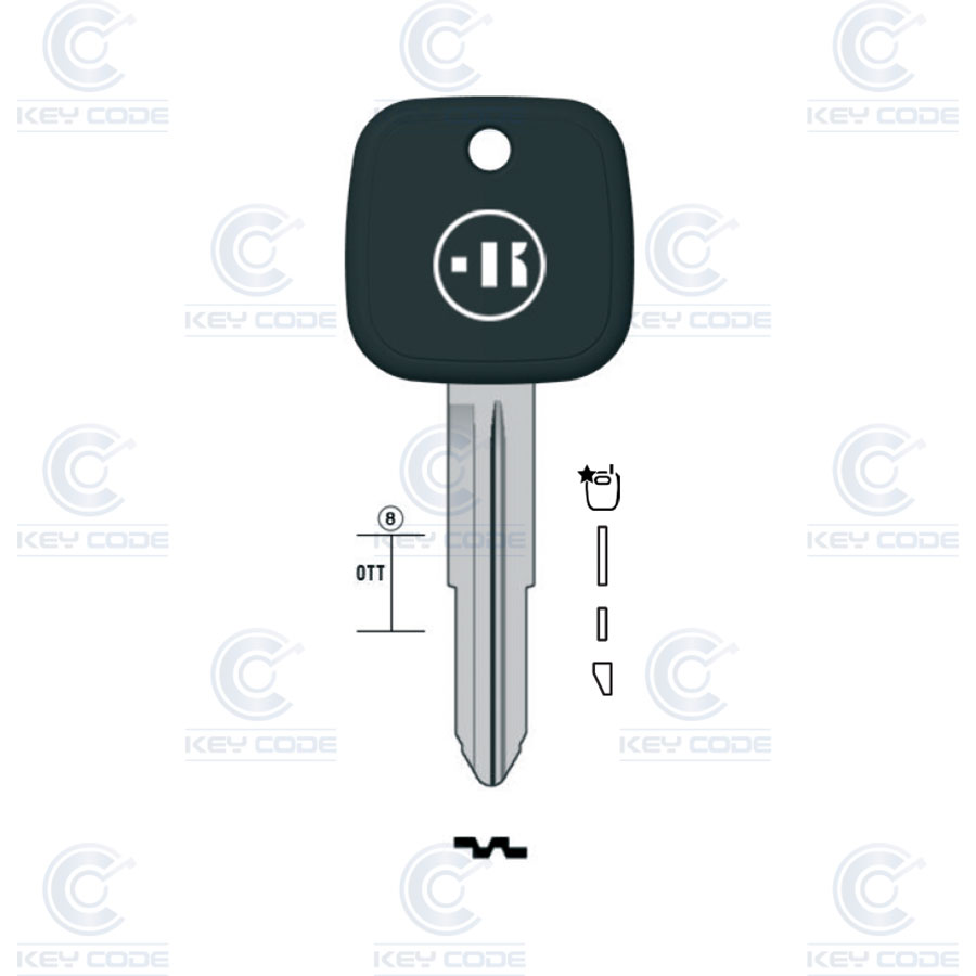 POD KEY DAIHATSU DA1S (DH4R, DAI-1P)