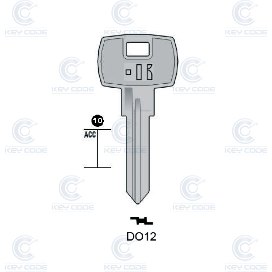 CLE KEYLINE DOM DO12 (BUR32, DOM-12D)
