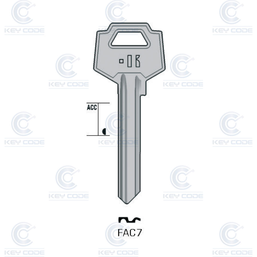 CLÉ KEYLINE FAC7 (FAC-11D)