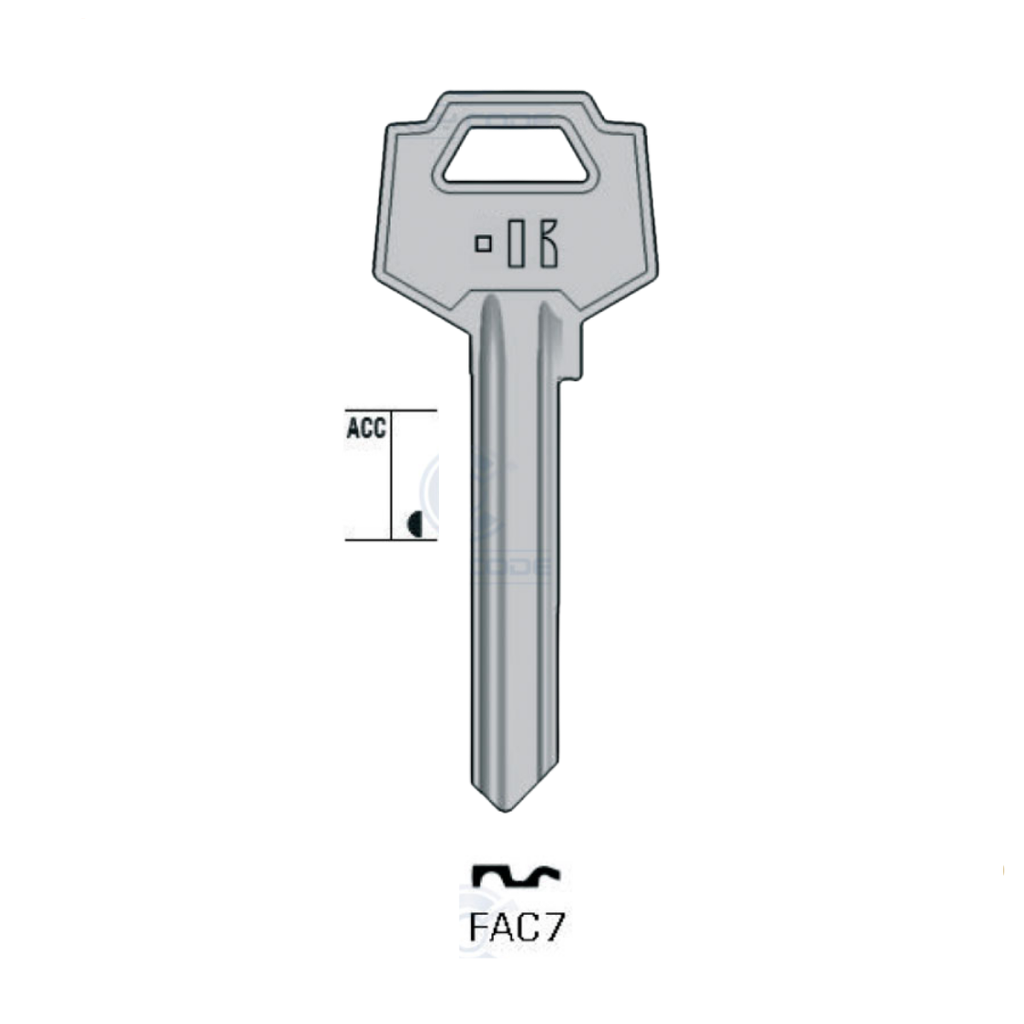 LLAVE KEYLINE FAC7 (FAC-11D)