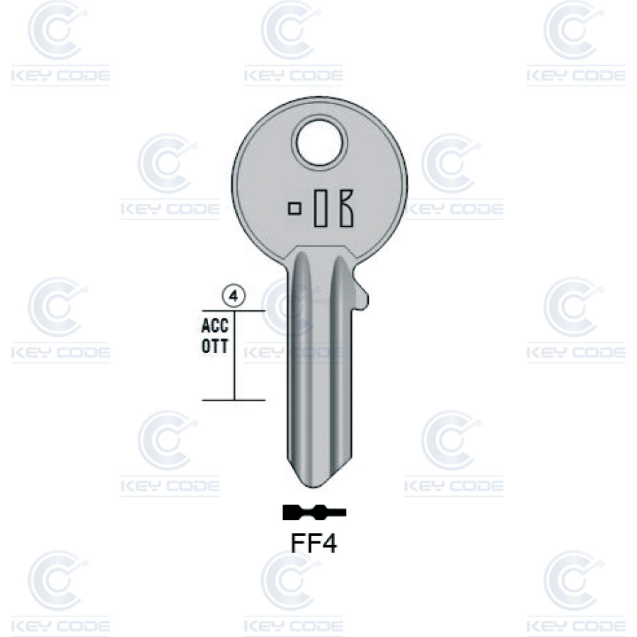 LLAVE KEYLINE FF-FACCHINETTI FF4 (FF15, FF-3) 