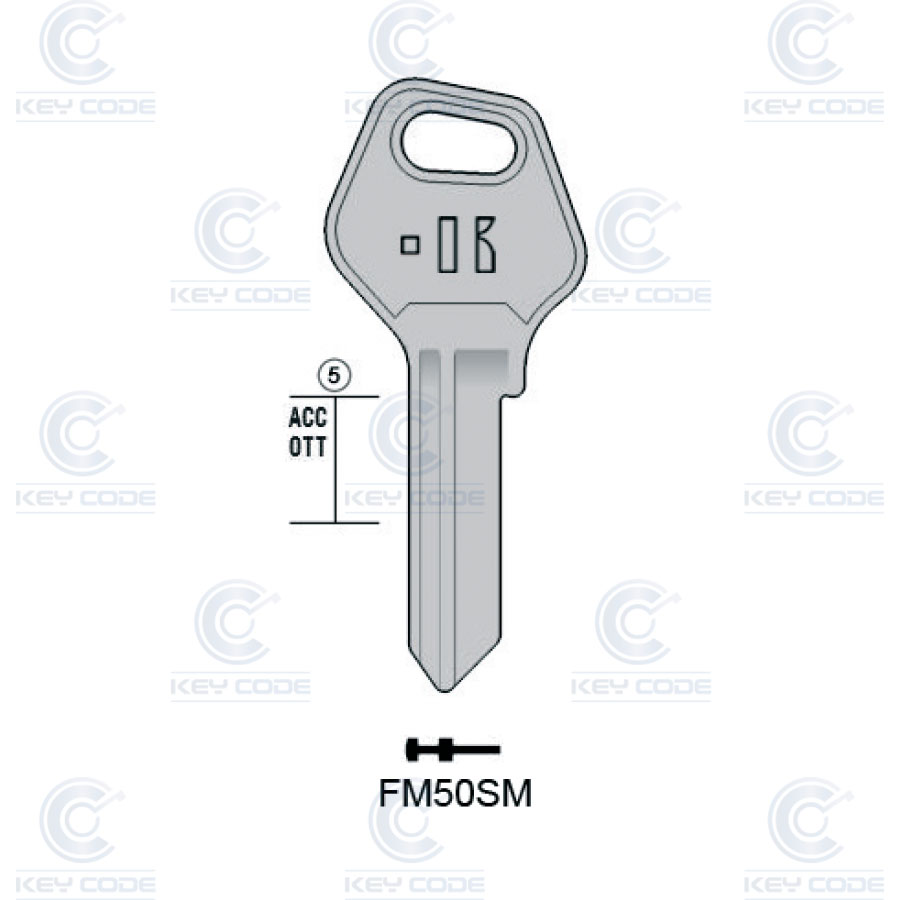 LLAVE KEYLINE FM50SM (FM6, JV-2)