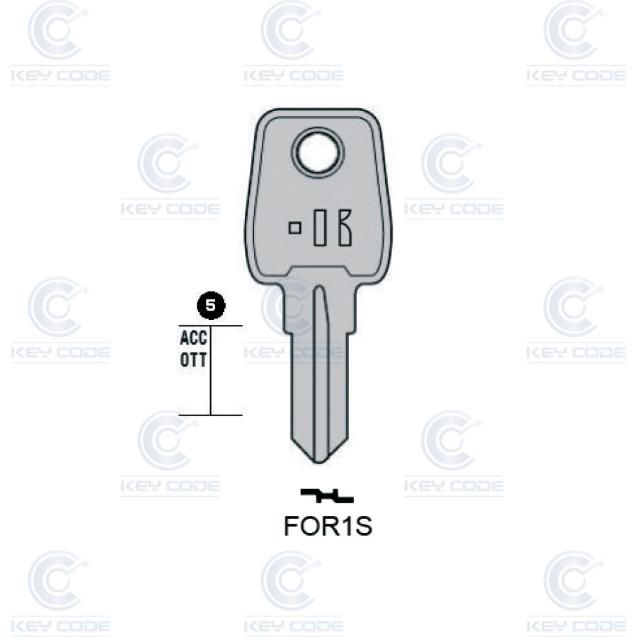 LLAVE KEYLINE FORT FOR1S (FRT4R, FR-1D)