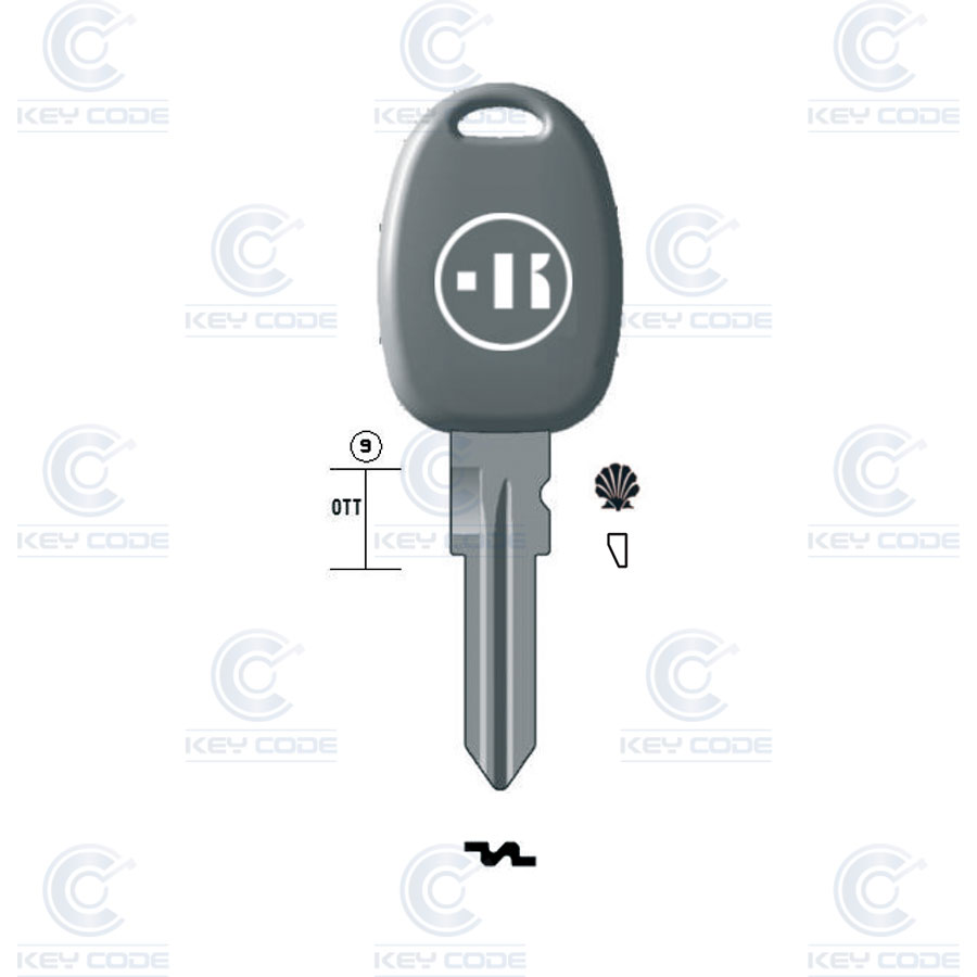 POD KEY FIAT FT1505B (GT15, FI-13P5)