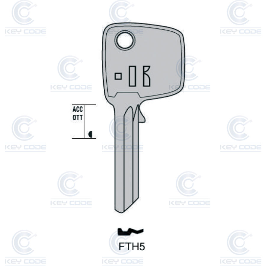 LLAVE KEYLINE FTH5 (FH7, FTH-4)