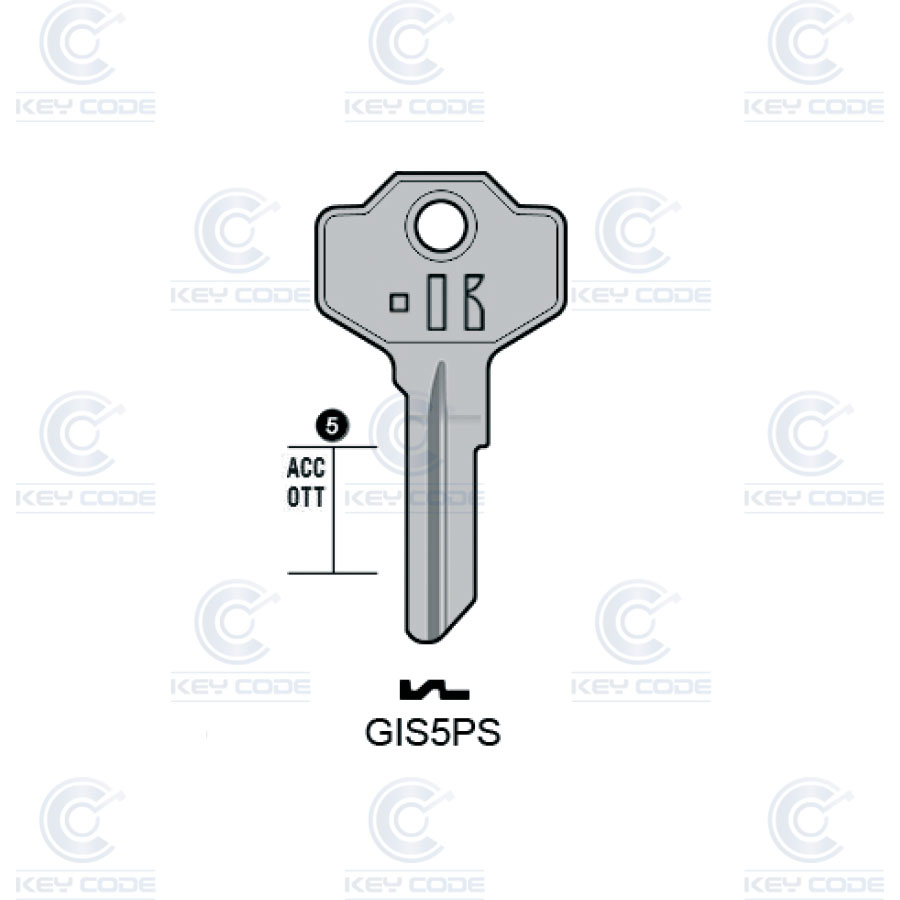 LLAVE KEYLINE GIUSSANI GIS5PS (SM1, GIU-1) 