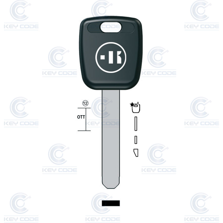 POD KEY KEYLINE HONDA HD1BTK (HON66)
