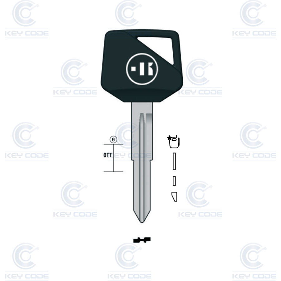 POD KEY MOTO HONDA HD70 (HON70)