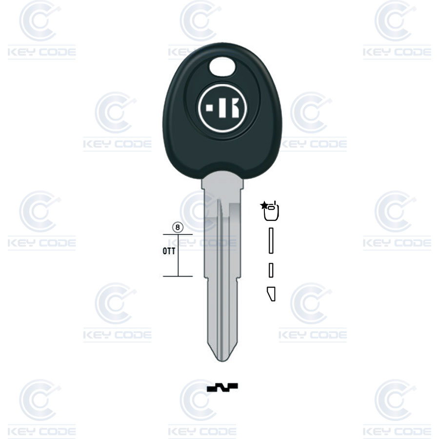 POD KEY HYUNDAI, KIA HY12TK (HYN12)