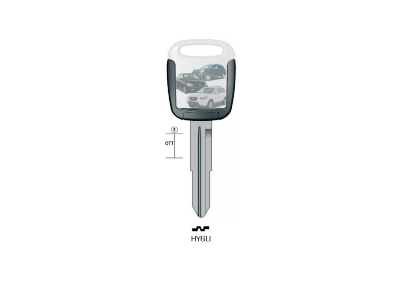 ENCASTRE KEYLINE PARA HYUNDAI HY6U (HYN6, HY-4P1)