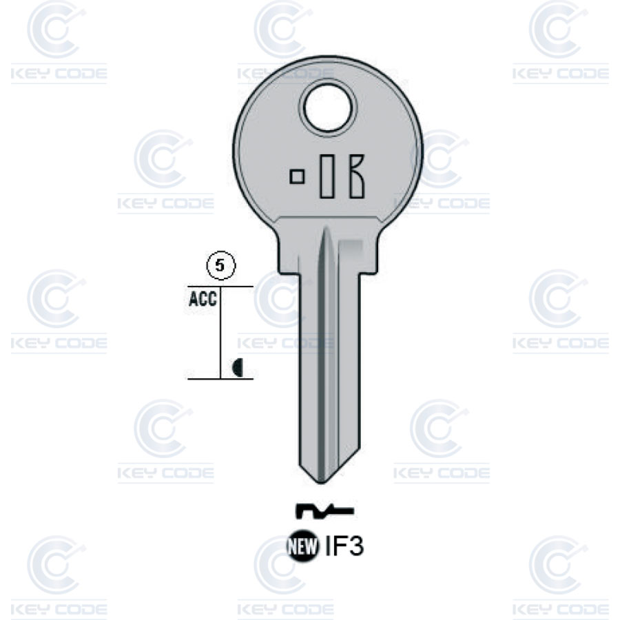 LLAVE KEYLINE IF3 (IF-45, IF-55)