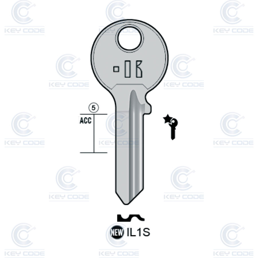 LLAVE KEYLINE S1S (S1R, SOFI-2I) 