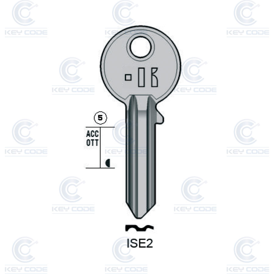 LLAVE KEYLINE ISE2 (IE2, IS-3D)