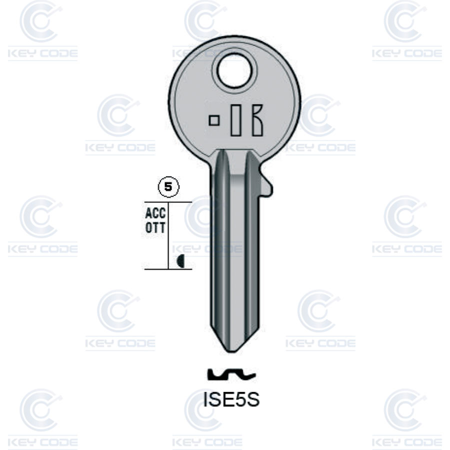 LLAVE KEYLINE ISE5S (IE6R, IS-8)