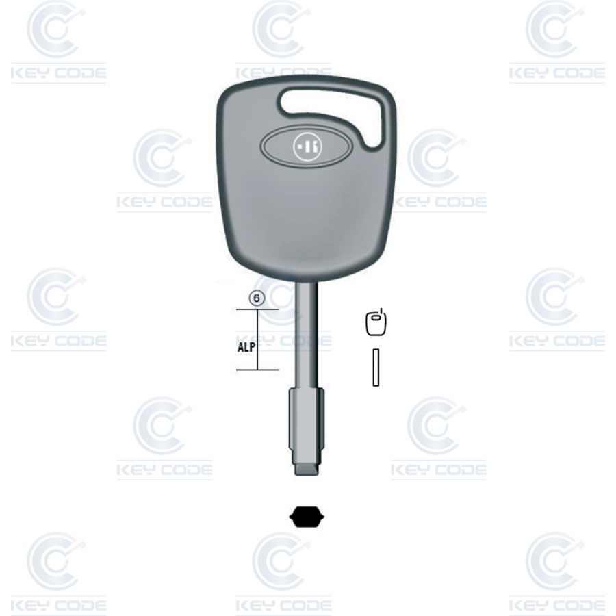 POD KEY JAGUAR JA2TK (TIBBE, FO21)