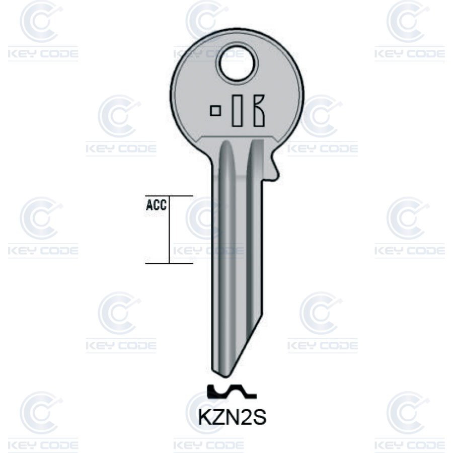 LLAVE KEYLINE KZN2S (KAZ2R, KAZ-5)