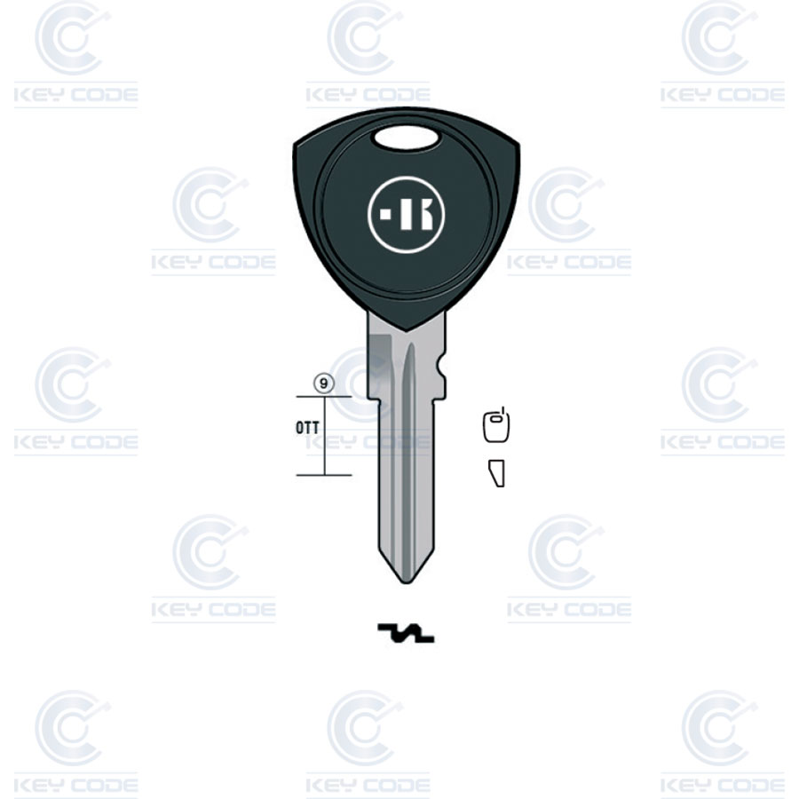 POD KEY LANCIA LA1505TK (GT18R, FI-134)