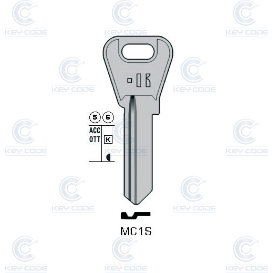 LLAVE UNIVERSAL KEYLINE UN5S (UL051, U-5I)