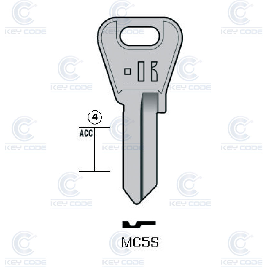 LLAVE KEYLINE UN5S-DX