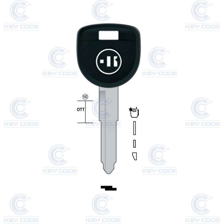 POD KEY MAZDA, FORD MZ24 (MAZ24R, MAZ-11DP2)