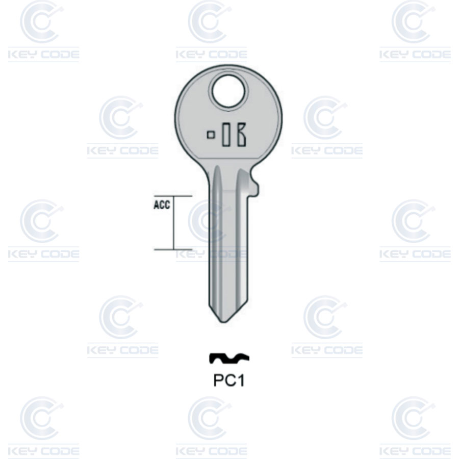 CLÉ KEYLINE PC CORTELLEZZI PC1 (PCI-1D)