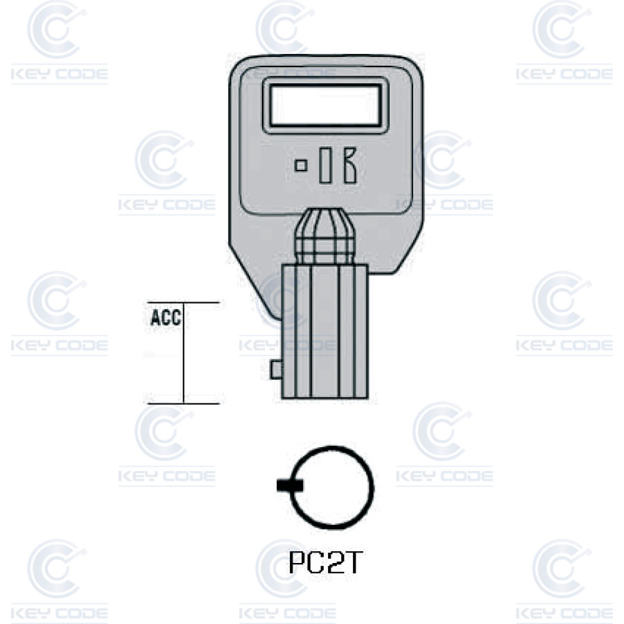 CLÉ KEYLINE PC2T (PC15T, PCI-3T)