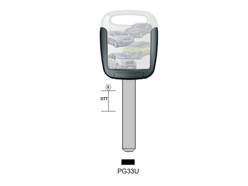 EBAUCHE KEYLINE PSA PG33U (VAG2, TP12CIT-1P)