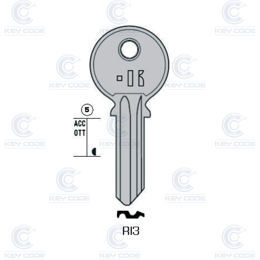 LLAVE KEYLINE RI3 (RO8, RO-10D)