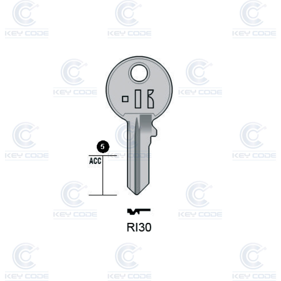 LLAVE KEYLINE RONIS RI30 (RO30, RO-30)