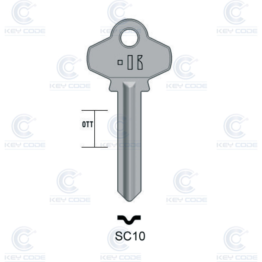 LLAVE KEYLINE SCHLAGE SC10 (SH1, SLG-1) 