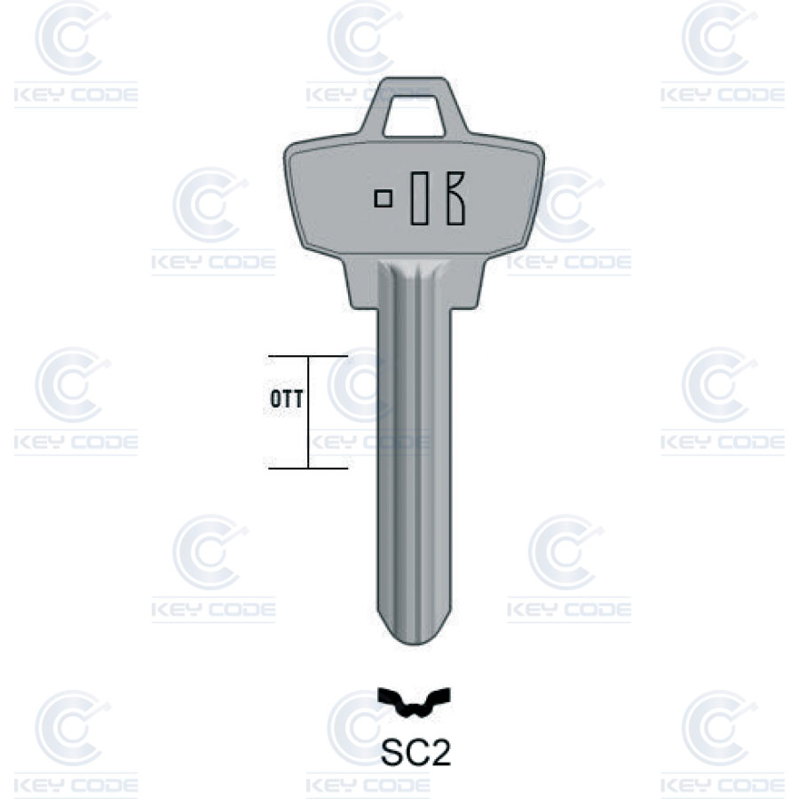 [KL-SC2] LLAVE KEYLINE SCHLAGE SC2 (SH2, SLG-2) 