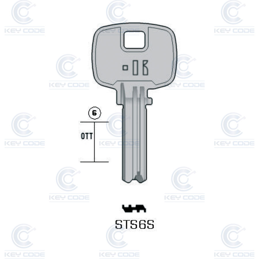 LLAVE DE PUNTOS KEYLINE STS6 (STS6-X6)
