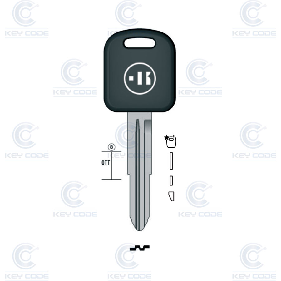 POD KEY SUZUKI SU15 (SZ12)