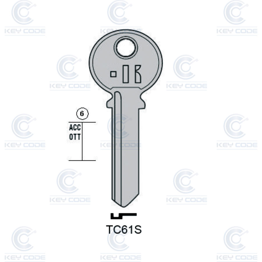 CLE KEYLINE TC61S (TL3R, TRI-11I)