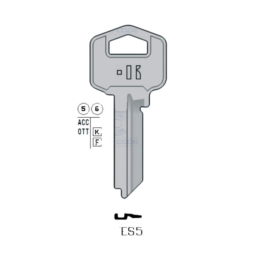 LLAVE KEYLINE TES5 (TE2, TE-8I)