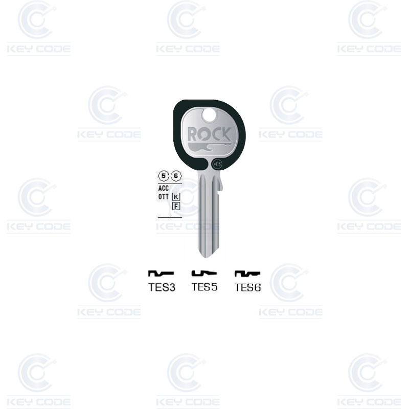 CLE KEYLINE TESA TES5 ROCK (TE2, TE-8I) NOIR