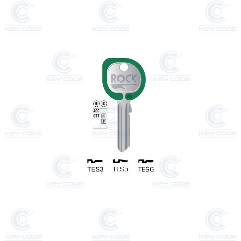 CLE KEYLINE TESA TES5 ROCK (TE2, TE-8I) VERT